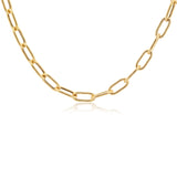 Gliederkette | Paperclip Kette | Sterling Silber