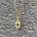 Goldanhänger mit Auge