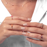 Evil Eye Ring | 925 Silber | Rosegold Ring | Nazar