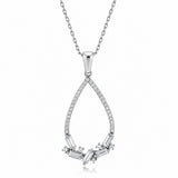 Kette „Sparkle“ 925 Silber – Statement Halskette mit Zirkonia