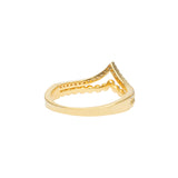 Chevron Ring | 925 Silber | Zirkonia | Gold + Silber Ringe