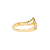 Chevron Ring | 925 Silber | Zirkonia | Gold + Silber Ringe