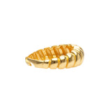Wave Ring | Croissant Ring | 925 Silber | Gold Ring | Silber Ring