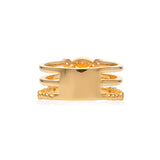Stacking Ring 3 in 1 Gold