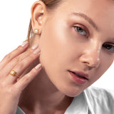 Carré Ring Gold Statement Ring