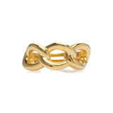 Statement Ring „Bold“ aus 925 Sterling Silber – moderner minimalistischer Ring in Gold oder Silber
