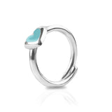 Herz Ring | Herzring | 925 Sterlingsilber | Geschenk für Tochter