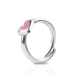 Herz Ring | Herzring | 925 Sterlingsilber | Geschenk für Tochter