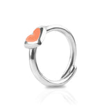 Herz Ring | Herzring | 925 Sterlingsilber | Geschenk für Tochter