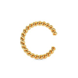 Earcuff Twist 925 Silber gedrehte Ohrklemme