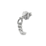 Minimalistische Chain Ohrringe 925 Silber Damen