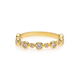 Ring „Drops“ aus 925 Silber – Zirkonia Ring mit Kügelchenstruktur in Gold oder Silber