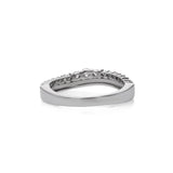 Silber Ring mit Steinen unten