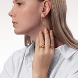Moderner Silberring 925 am Finger getragen – Statement Ring „Bold“
