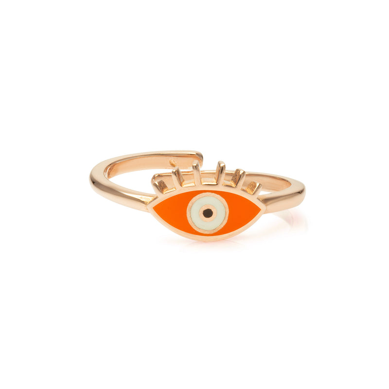Evil Eye Ring | 925 Silber | Rosegold Ring | Nazar