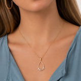 Kette „Sparkle“ 925 Silber – Statement Halskette mit Zirkonia