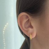 Chain Ohrring  | 925 Silber | Gold Ohrring | Silber Ohrring