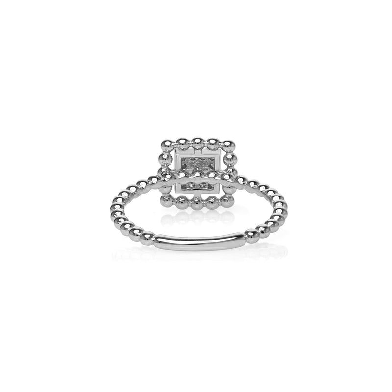 Carré Ring Silber Statement Ring