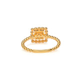 Carré Ring Gold Statement Ring
