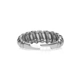 Wave Ring Silber