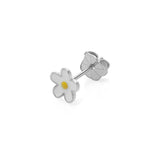 Ohrring Gänseblümchen | 925 Silber | Silber Ohrring
