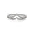V Shape Ring 925 Silber – Zirkonia Ring mit spitzer Form