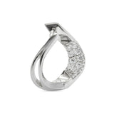 Huggie Creolen curved 925 Silber kleine Ohrringe