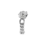 Minimalistische Chain Ohrringe 925 Silber Damen