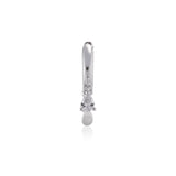 Ohrringe Boho 925 Silber Damen vorder Ansicht
