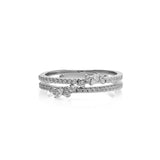 Zarter Stacking Ring aus 925 Silber – minimalistischer Ring in Silber