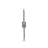 Zirkonia Creolen 925 Silber Damen Ohrringe